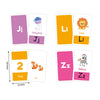 Montessori Learning Flash Cards Set - 58 Pieces for Early Education