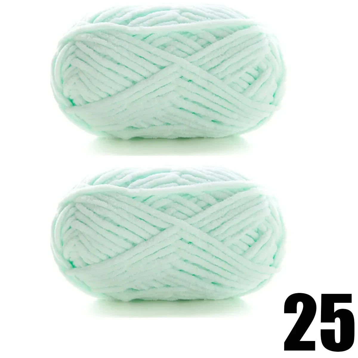 Thick Velvet Yarn for Knitting and Crochet