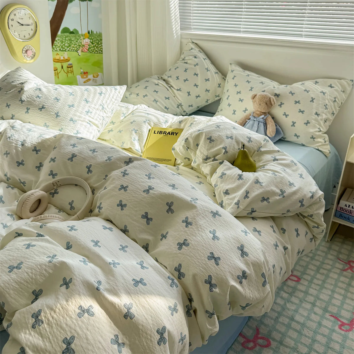 Ultra-Soft Microfiber Duvet Cover Set with Pillowcases