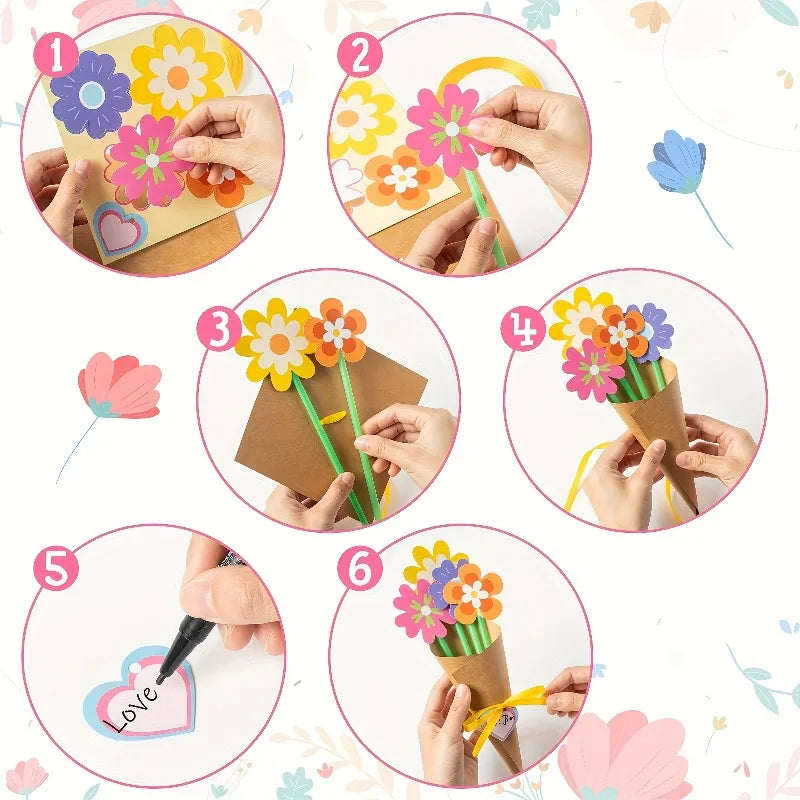 DIY Sunflower Bouquet Craft Kit