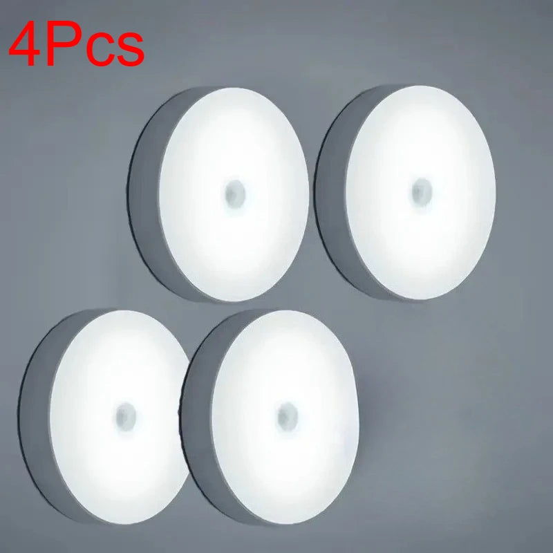 Motion Sensor LED Night Light with Magnetic Mount