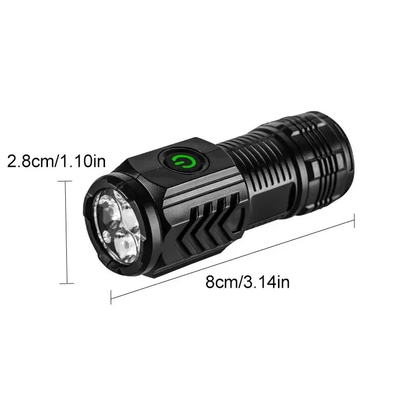 Compact LED Pocket Flashlight