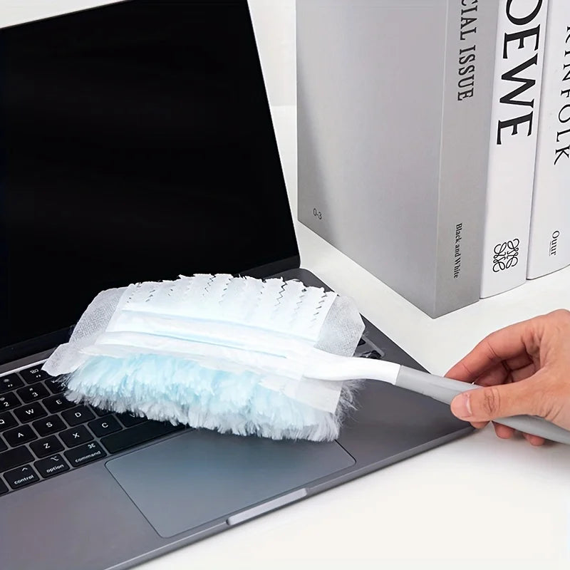 Disposable Microfiber Duster Refills (Handle Not Included) for Furniture and Blinds
