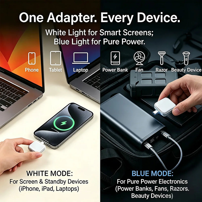 Intelligenter Auto-Abschalt-Schutz für USB-C- und Lightning-Ladegeräte (140 W)