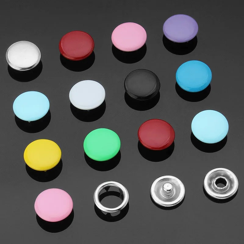 Metal Snap Button Kit with Pliers Tool Set