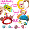 360° Rotating Baby Crib Mobile with Night Light and Music