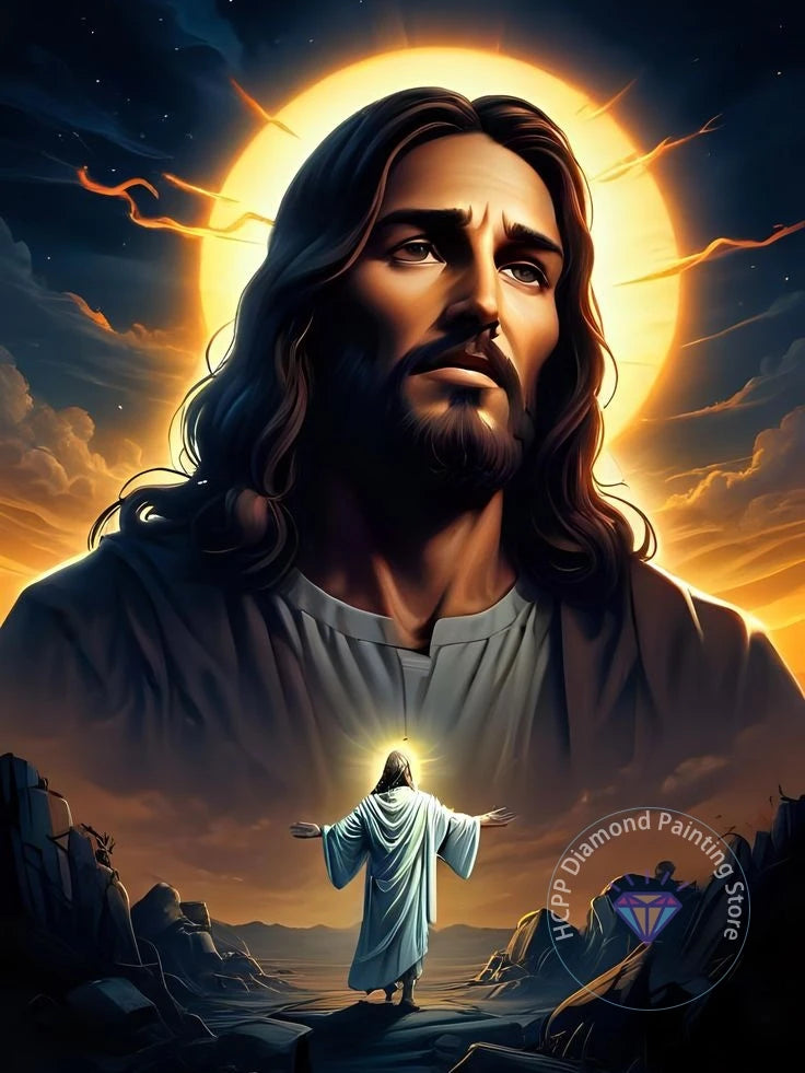 Jesus Christ Cross Diamond Painting Kit