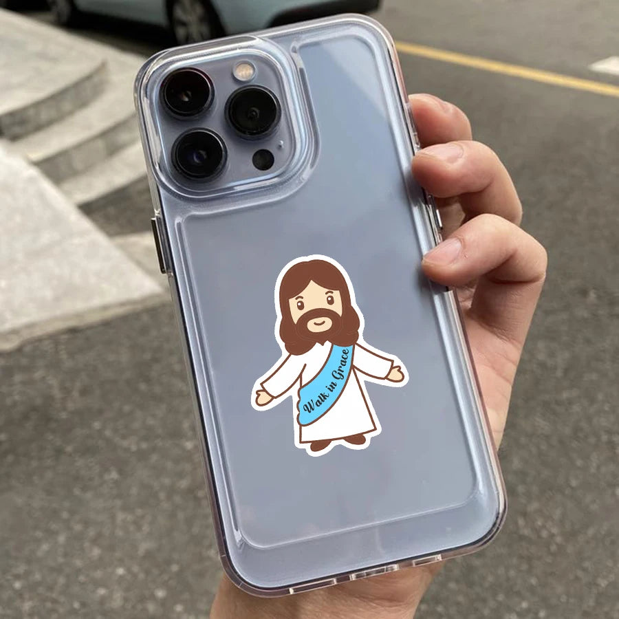 Jesus Loves You Waterproof Vinyl Sticker Pack