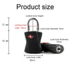 TSA-Approved Zinc Alloy Padlock with Keys for Luggage and Backpacks