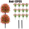 UV-Resistant Faux Orchid Branches for Indoor & Outdoor Decor
