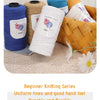 100% Cotton Hollow Yarn for Knitting & Crochet