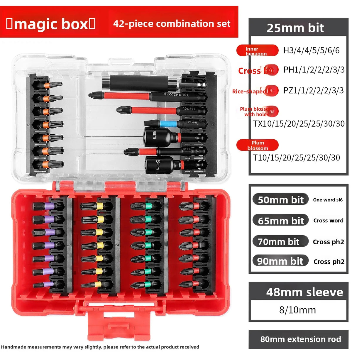 High-Torque Magnetic Screwdriver Set with Non-Slip Grip