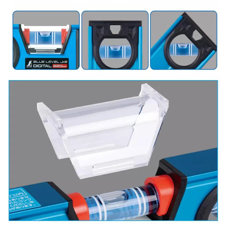 SHINWA Penguin Blue Bubble Level Ruler