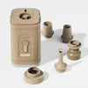 3-in-1 Tragbare Luftpumpe mit LED-Licht