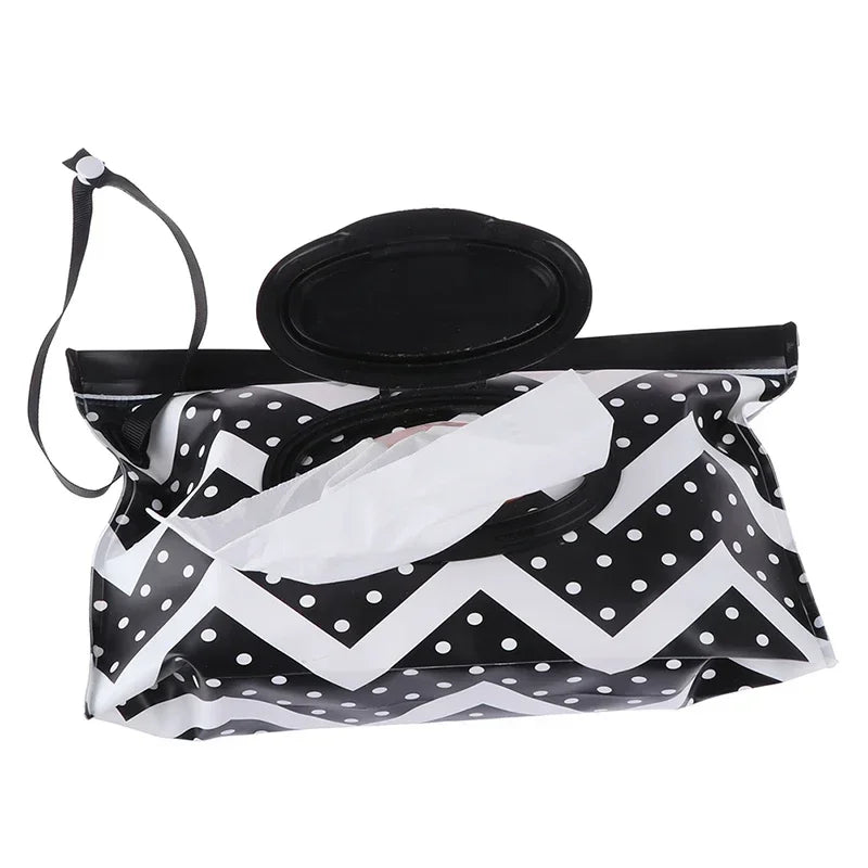 EVA Flip-Top Wet Wipes Pouch for Baby Strollers