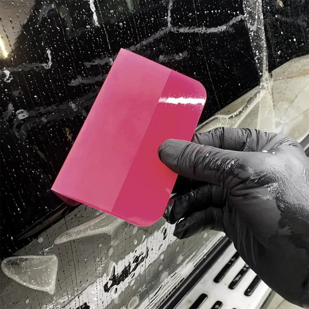 Professional PPF & Vinyl Wrap Squeegee Kit - Soft Rubber Tools for Scratch-Free Application