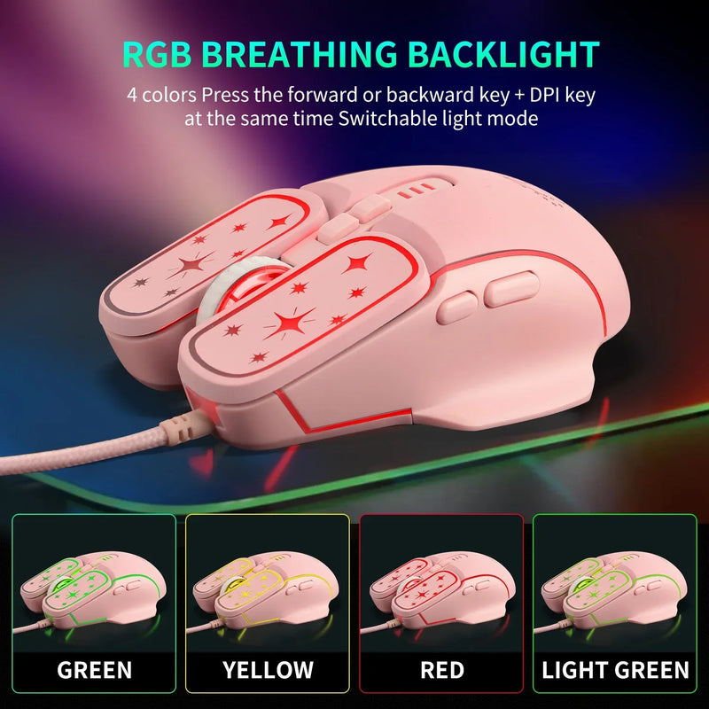 ماوس ألعاب RGB مريح