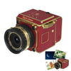 Retro-Inspired Digital Camera with 16x Digital Zoom