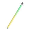 A light green capacitive stylus pen with a black tip shown diagonally.