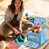 Portable Yarn Storage & Crochet Organizer Bag