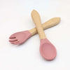 Complete Silicone Baby Tableware Set with Suction Plate and Utensils