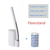 Disposable Toilet Brush Set with Replaceable Heads