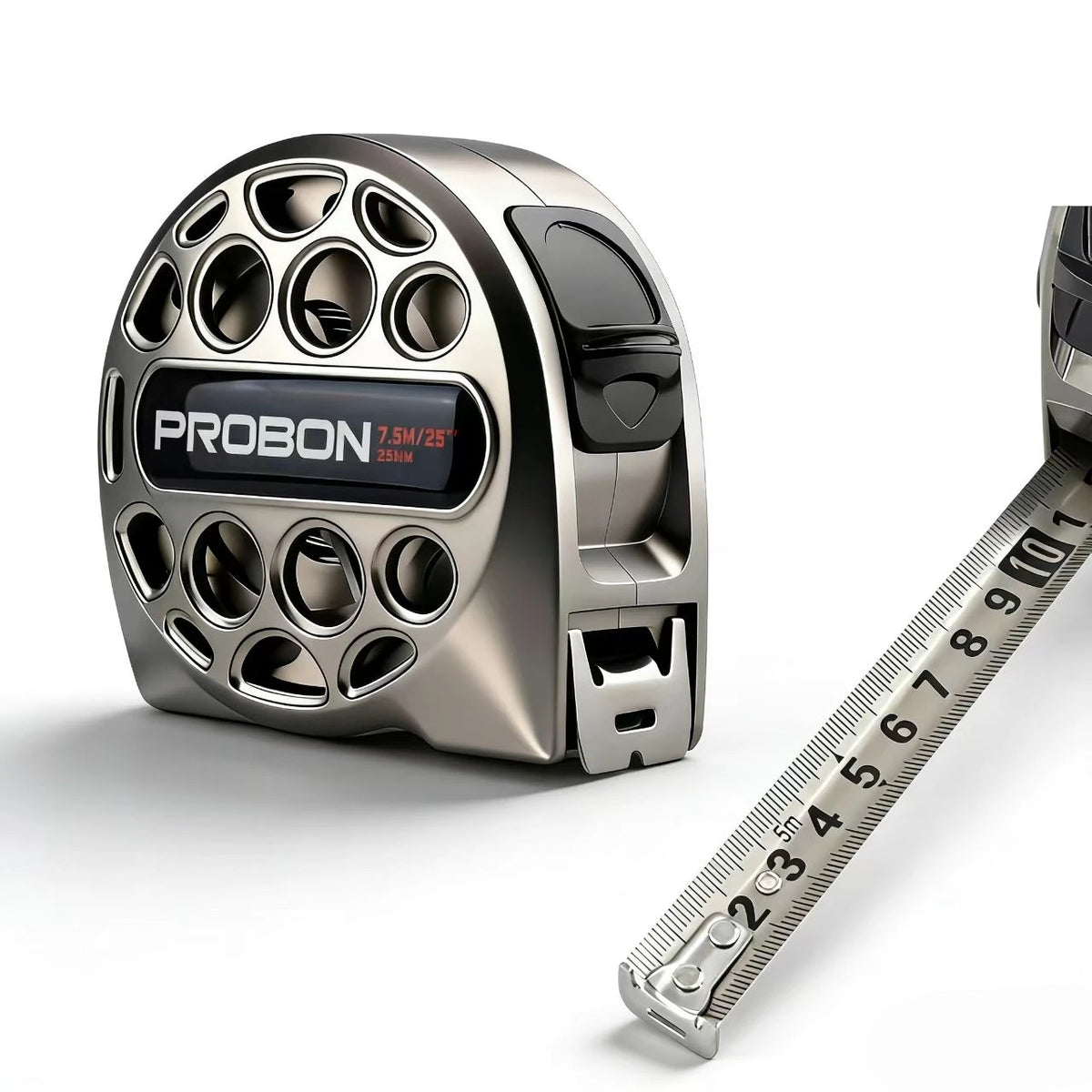 PROBON High-Precision Retractable Tape Measure