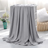 Bamboo Fiber Cooling Throw Blanket