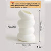 Nordic Spiral White Vase for Modern Home Decor