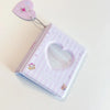 Heart-Shaped Mini Photo Album for K-pop Photocards