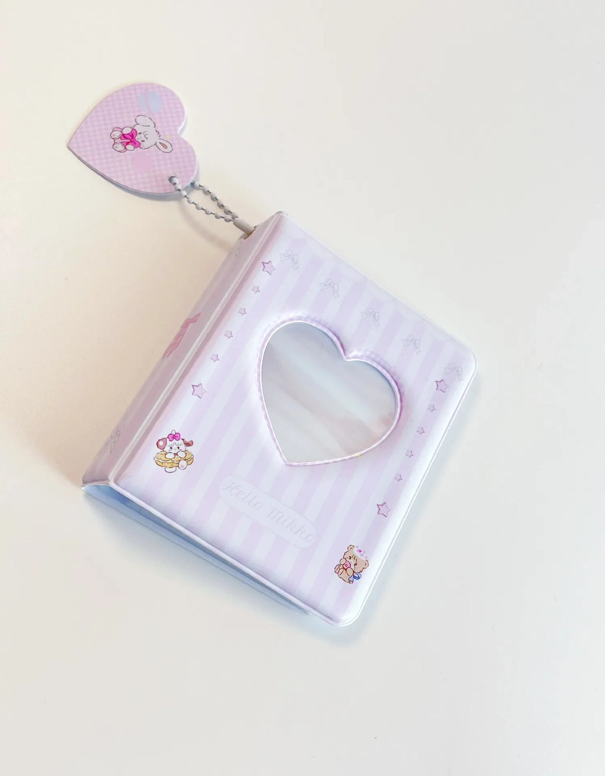 Heart-Shaped Mini Photo Album for K-pop Photocards