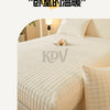 A close-up of a white fitted sheet with vertical ribbing on a bed, suggesting comfort and warmth.