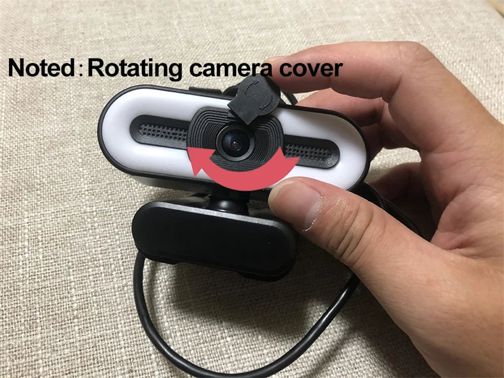 4K Auto-Focus Webcam with Built-in Microphone