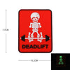 No Pain No Gain Tactical Embroidered Patch with Hook Backing