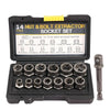 14-Piece Impact Bolt & Nut Remover Set