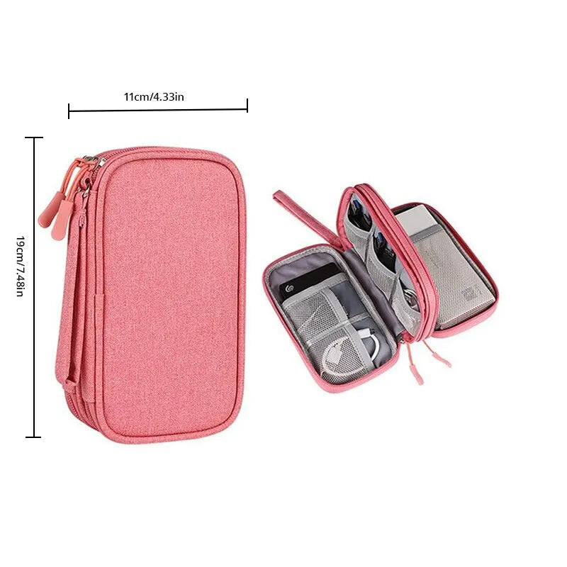 Travel Digital Organizer Bag for Cables and Accessories