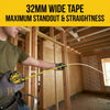 Professional 8m/26ft Tape Measure with Magnetic Hook and Belt Clip