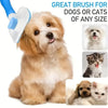 Brosse de toilettage auto-nettoyante pour animaux