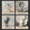 Adjustable Suction Cup Towel Rack