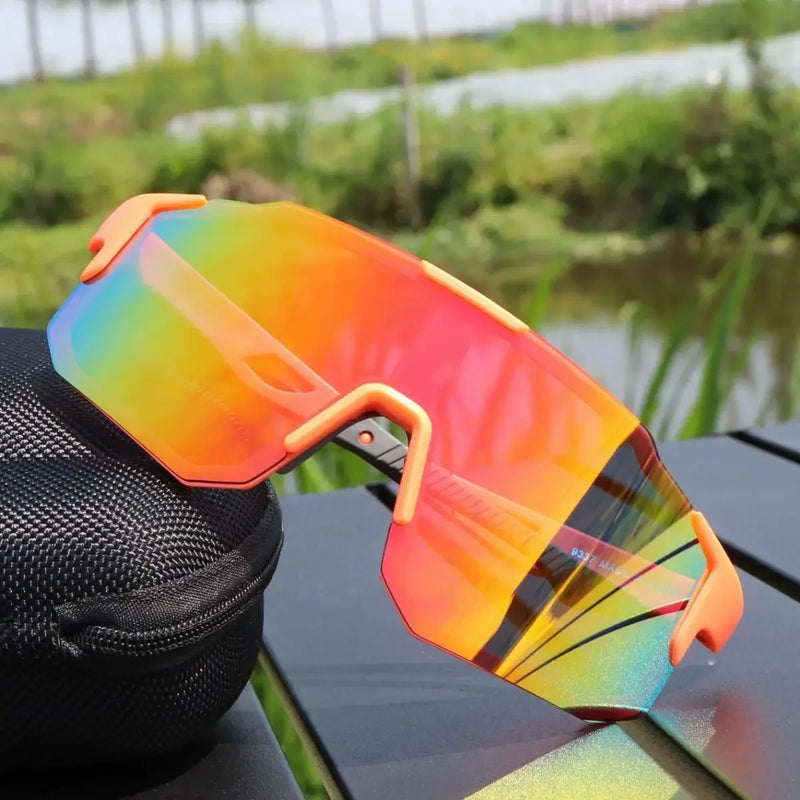 Gafas de Sol para Ciclismo con Montura Grande y Protección UV400