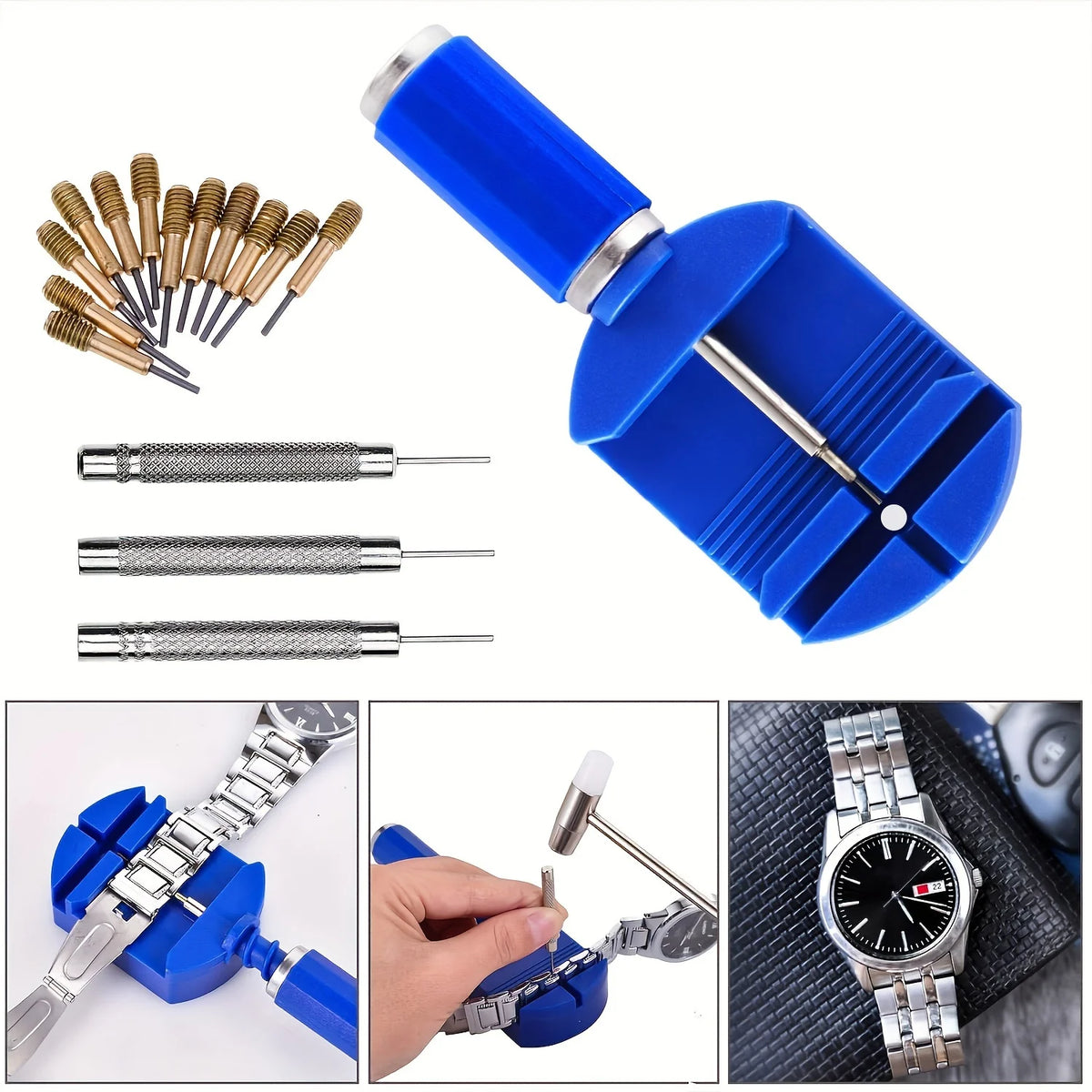 Watch Link Removal Tool Kit with Pin Remover