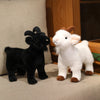 Realistic Goat Plush Toy - Soft Stuffed Animal for Kids