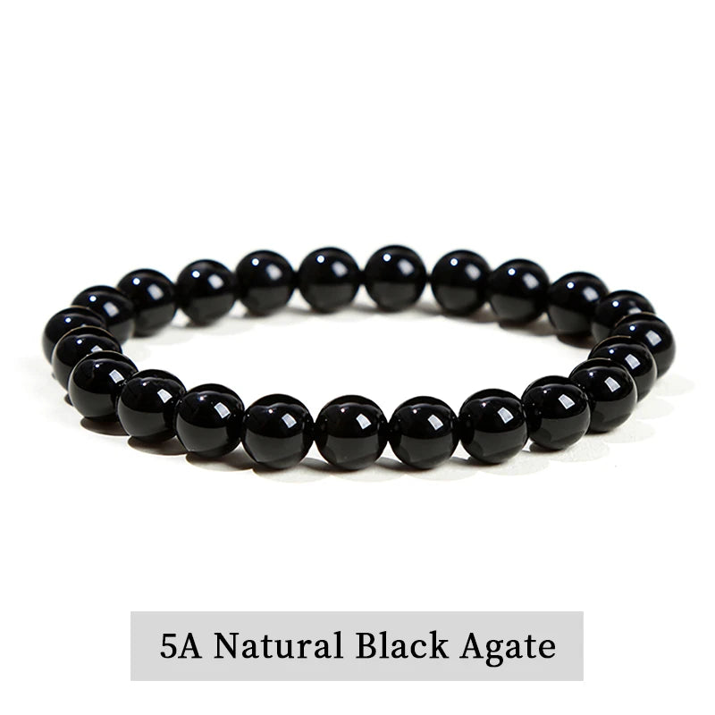 Natural Stone Beaded Bracelet