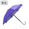 Purple mini motorcycle phone umbrella with UV protection