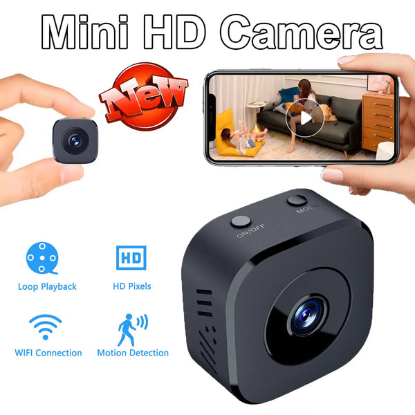 Mini WiFi Security Camera with Night Vision