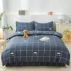Pastoral Druck Bettbezug Set