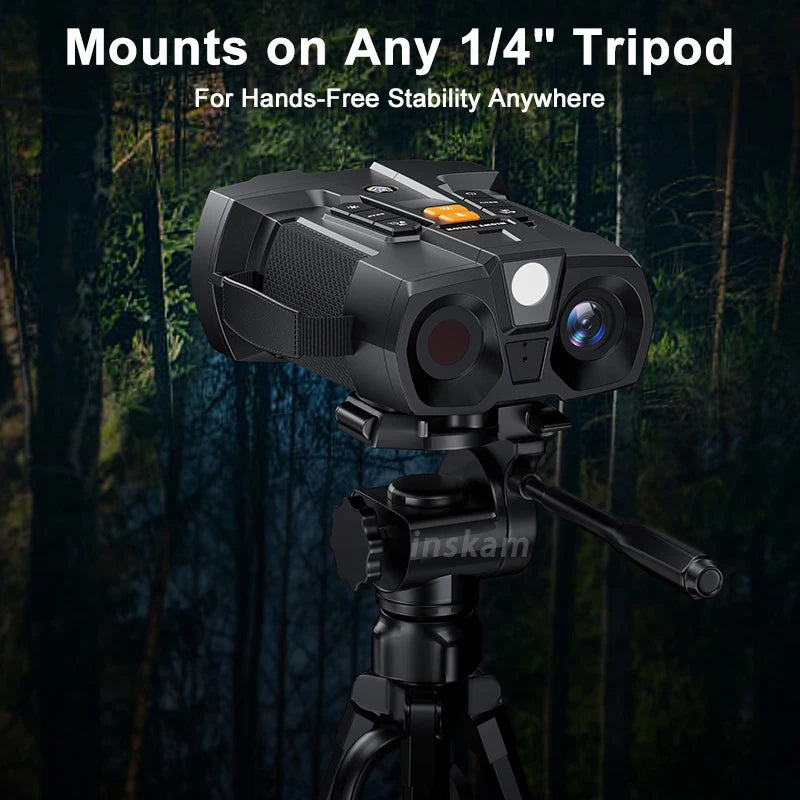 4K Night Vision Binoculars with 4.5" HD Screen and 800m Range
