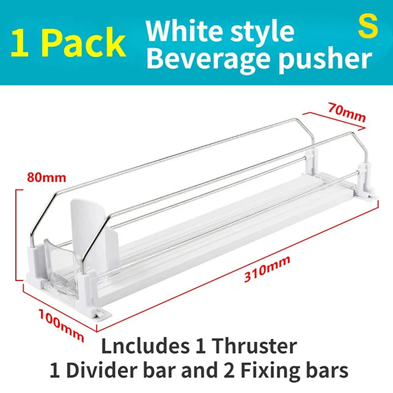 Self-Pushing Beverage Can Dispenser