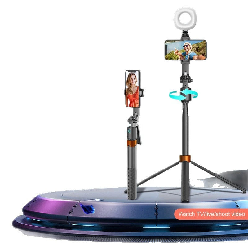 AI Face-Tracking Gimbal Selfie Stick & Tripod