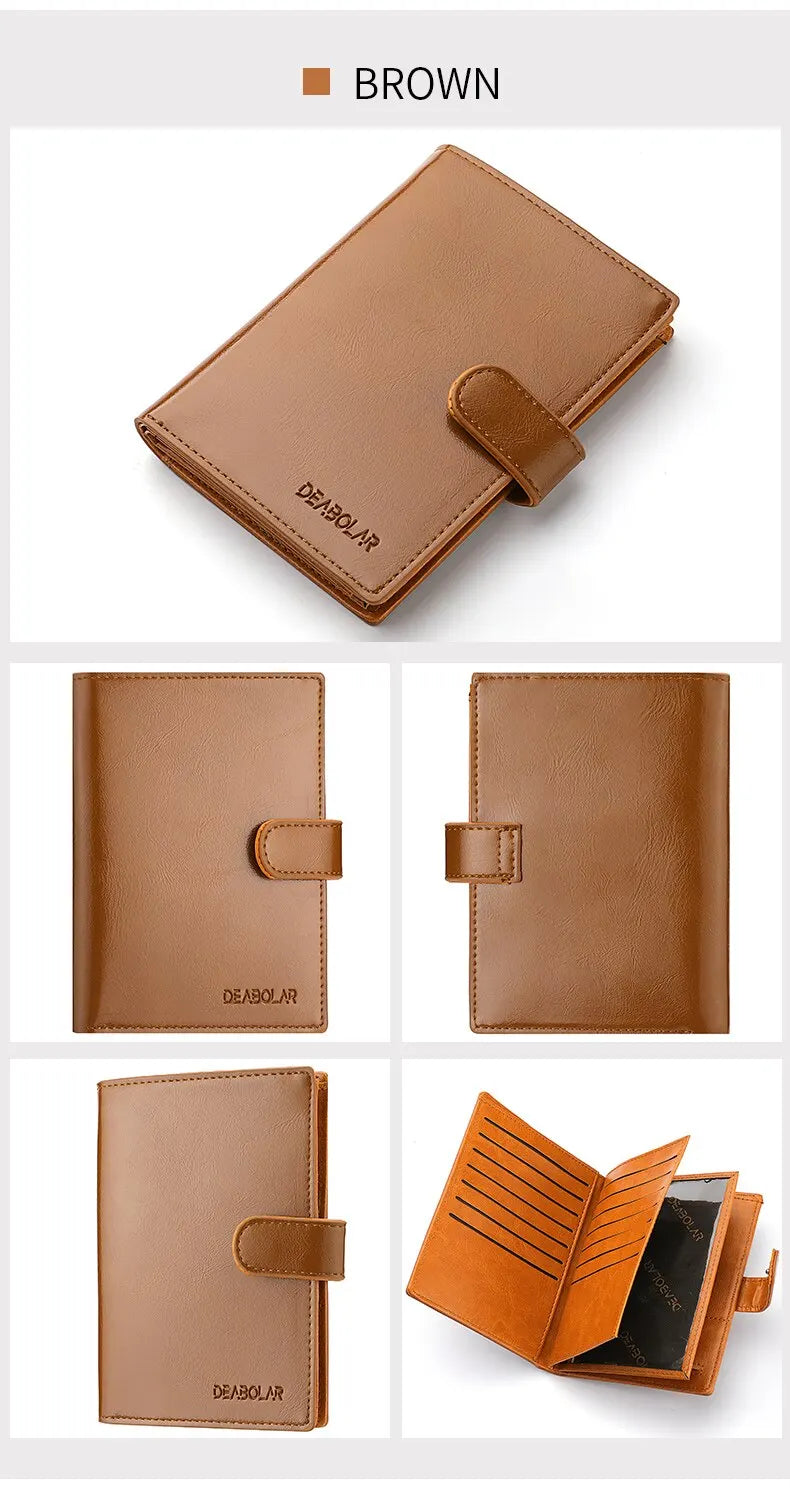 Travel Passport Wallet with Multi-Card Holder